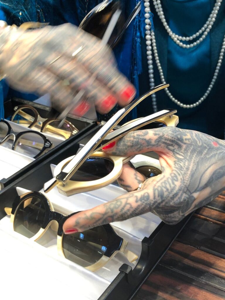 Büffelhornbrille Hoffmann Sarah Settgast